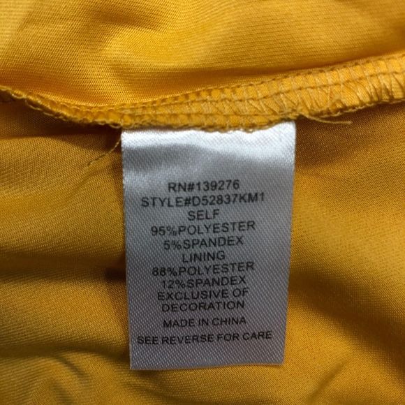 Daniel Rainn Women Sleeveless Floral Dress Size Large Polyester Blend B232 -9 - Picture 5 of 13